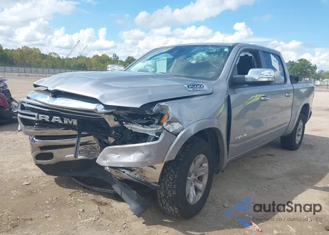 2021 Ram 1500 Laramie 4X4 5'7 Box из США, поврежденный, VIN 1C6SRFJT0MN810027